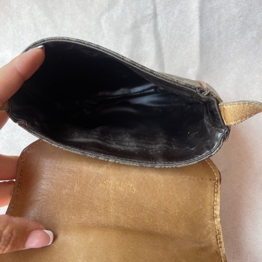 Rare Collectible Leather Horse Pocket Monogram Crossbody Bag purse - Picture 5 of 12